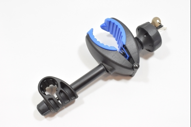 Hapro Haltearm mittel M8 blau mit Schlüsselnummer K006