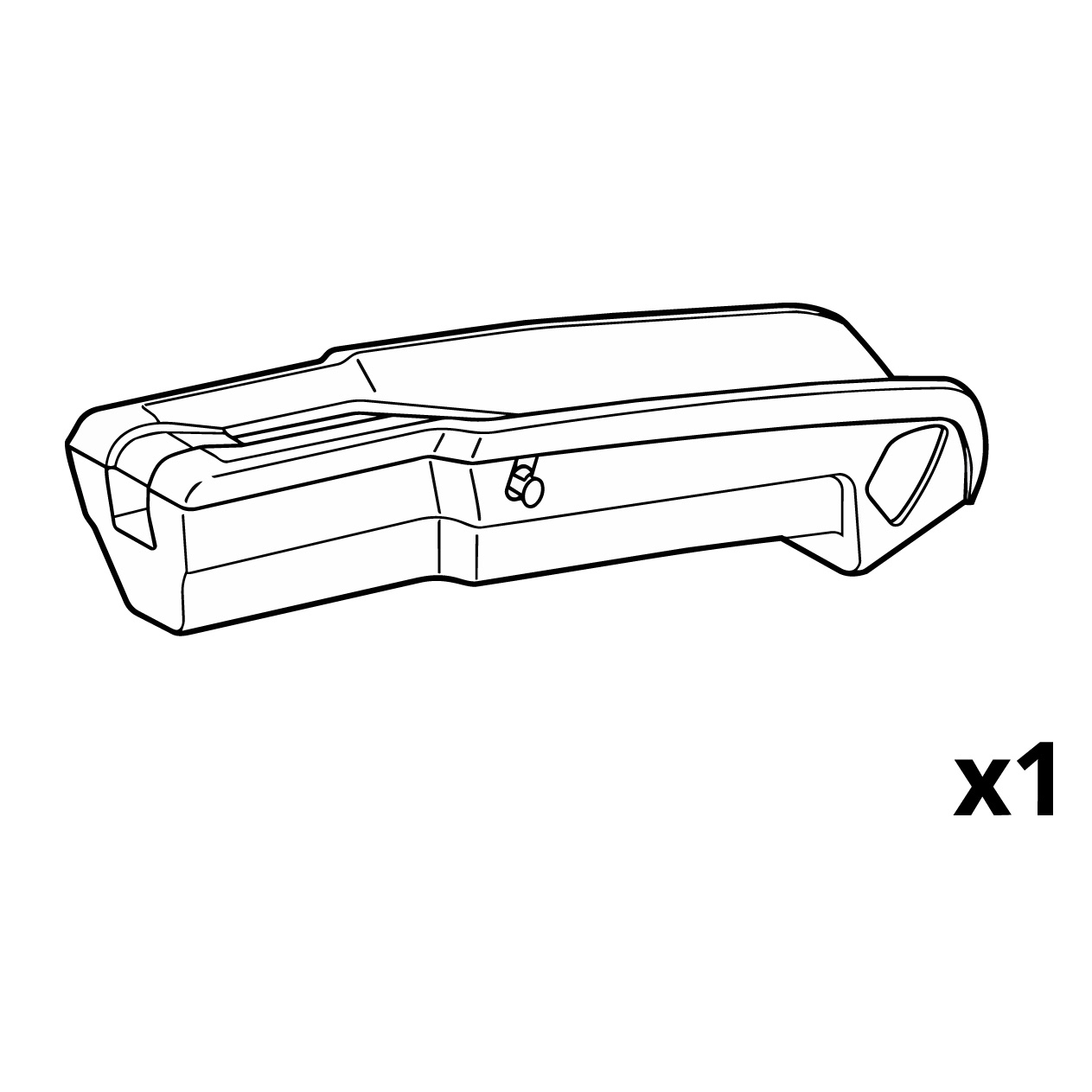 Wheel tray cover - universal