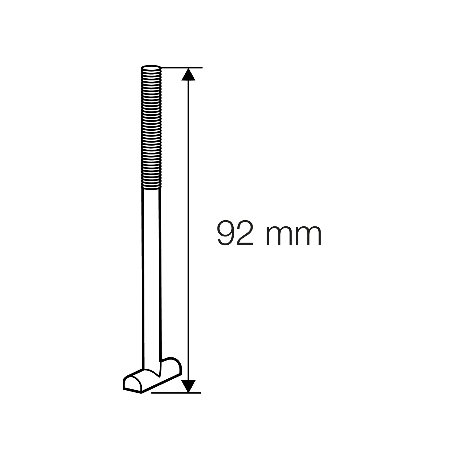 Screw M6x94mm 591,570,8895