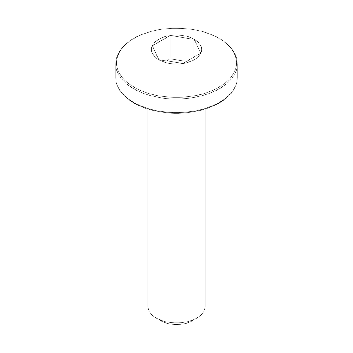 Bolt K6S M8x40 mm