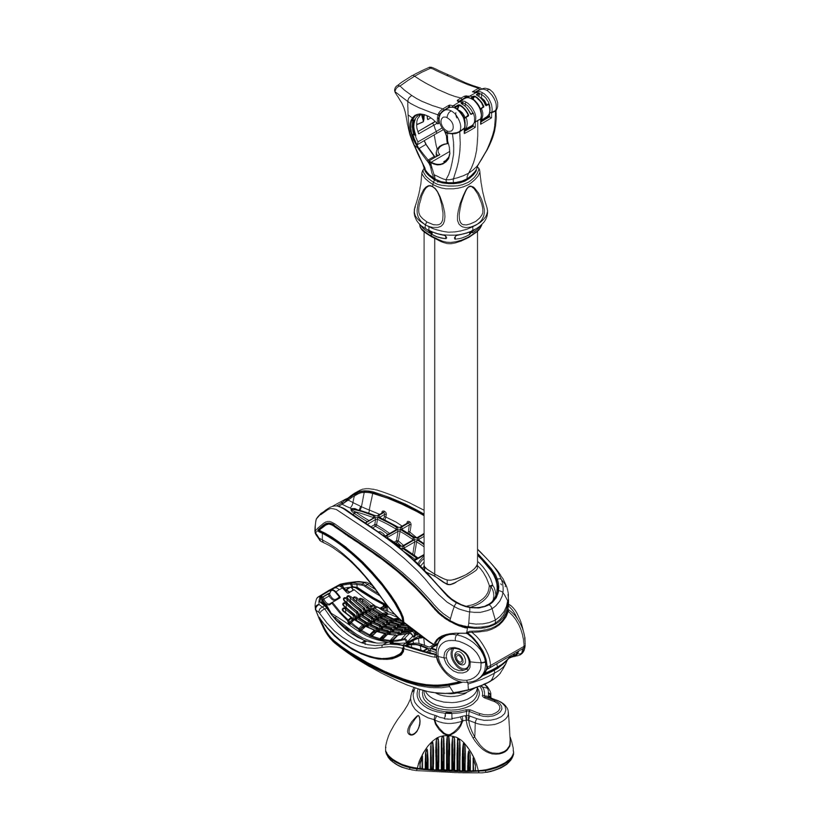 Bike Arm Black 342mm w/o Lock