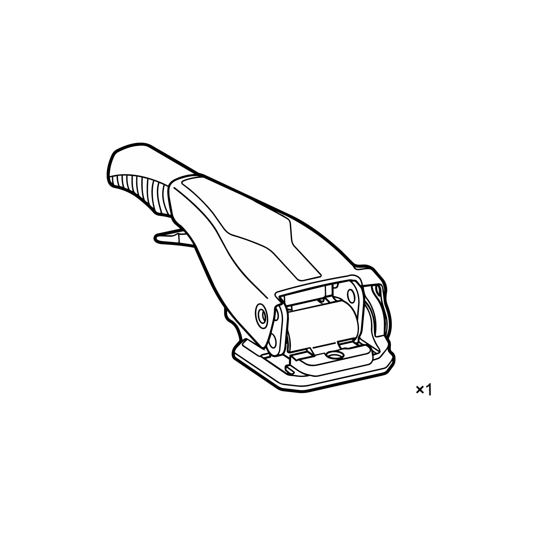 Tightening Handle 934100, assembled