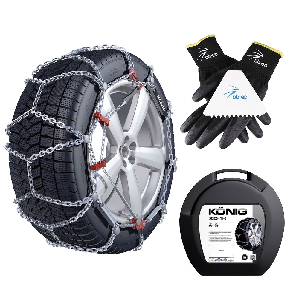 Schneekettenset XD-16 f. Land Rover Range Rover (2009) 255/55 R19