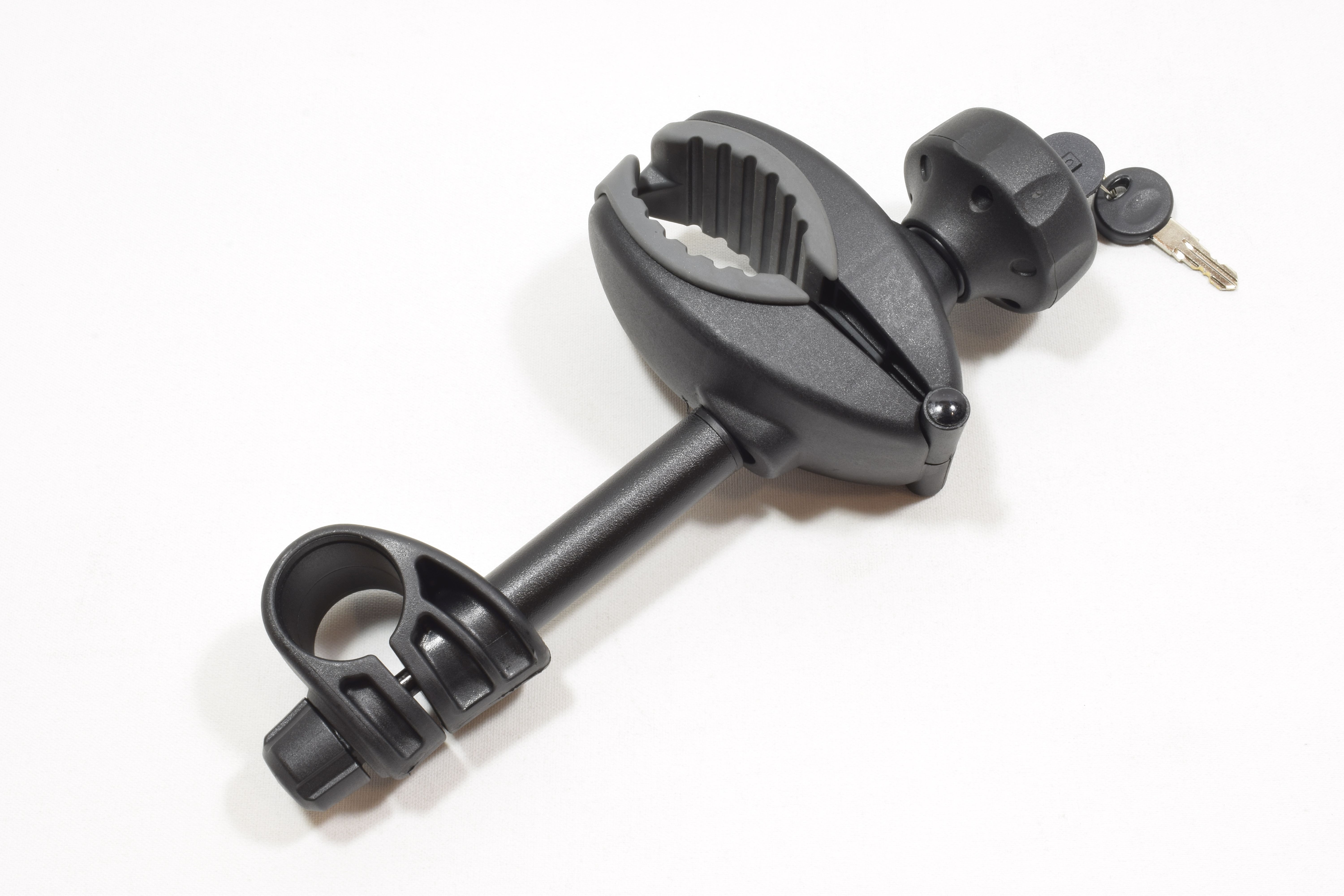 Hapro Haltearm mittel M8 grau, Schlossnummer K007