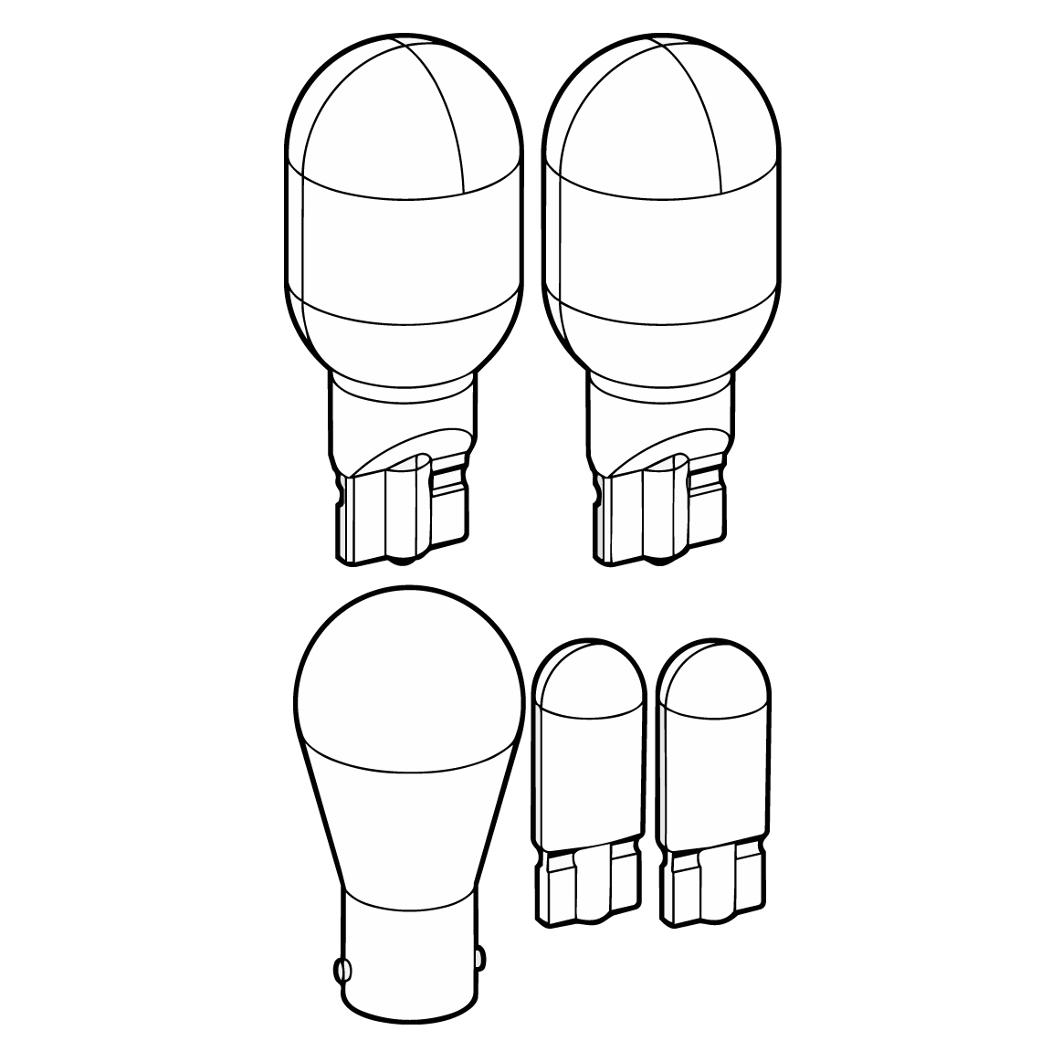 Bulb-set midipoint VII