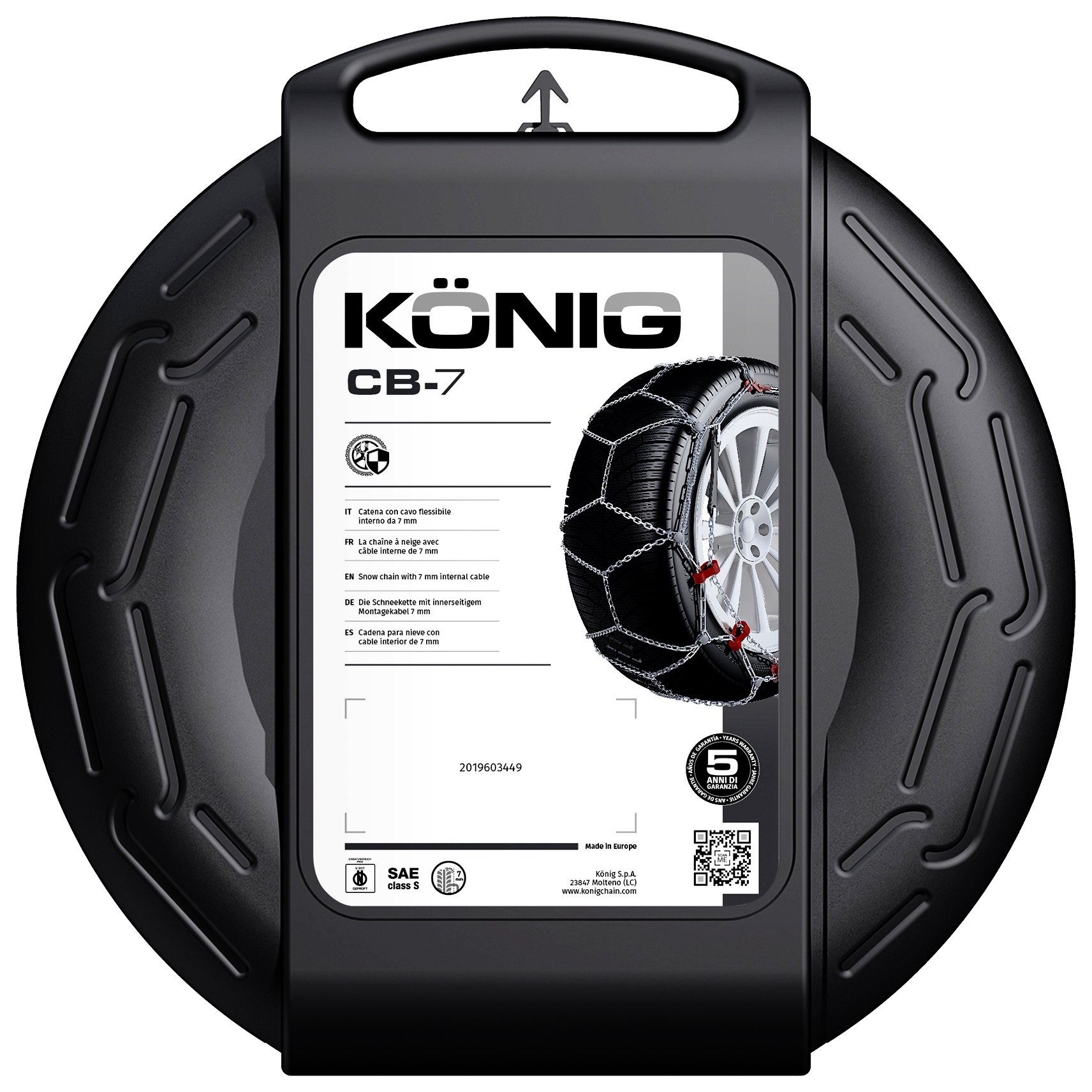König CB-7 Schneekette 080