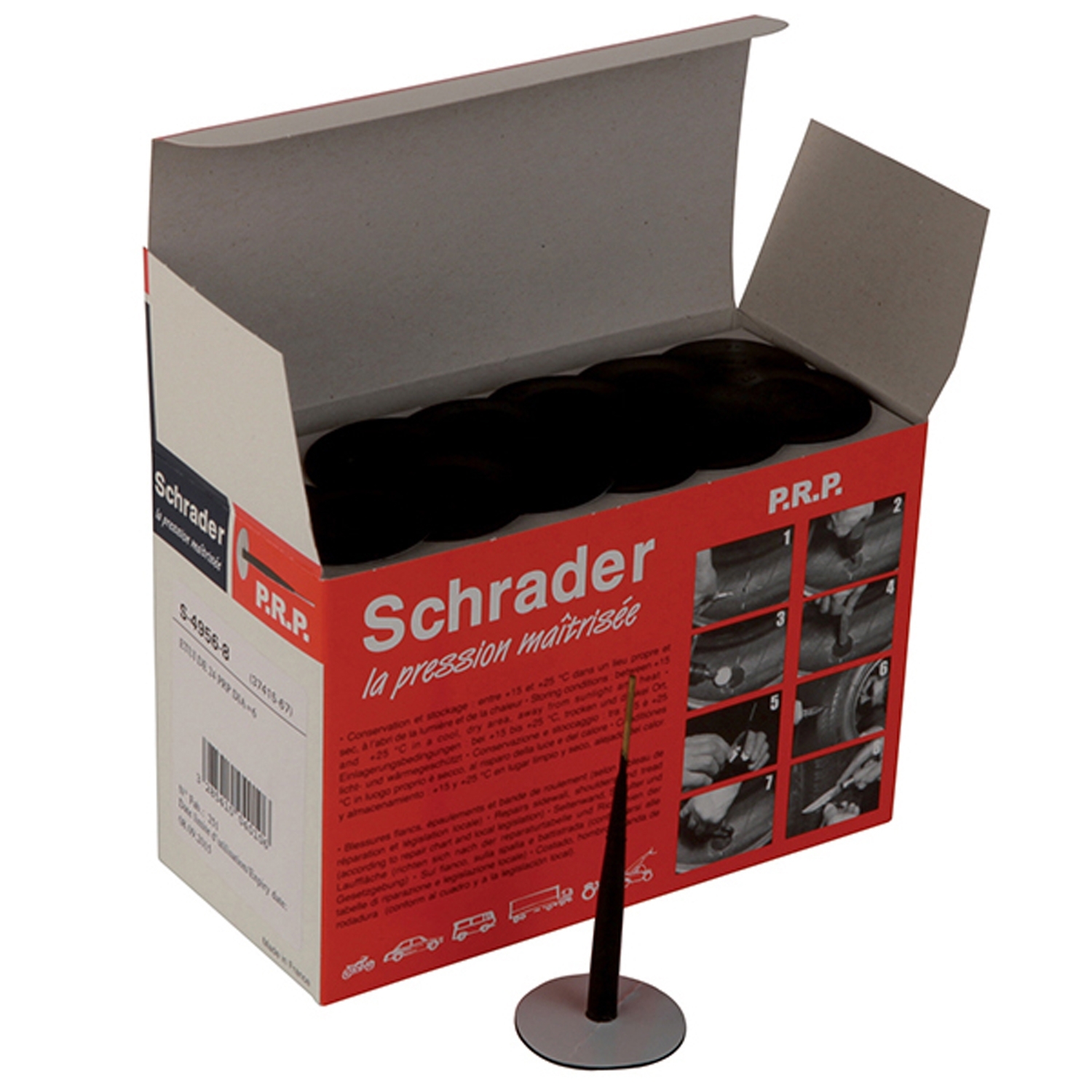 Schrader Reparatur Pilz PRP Durchmesser 6 mm