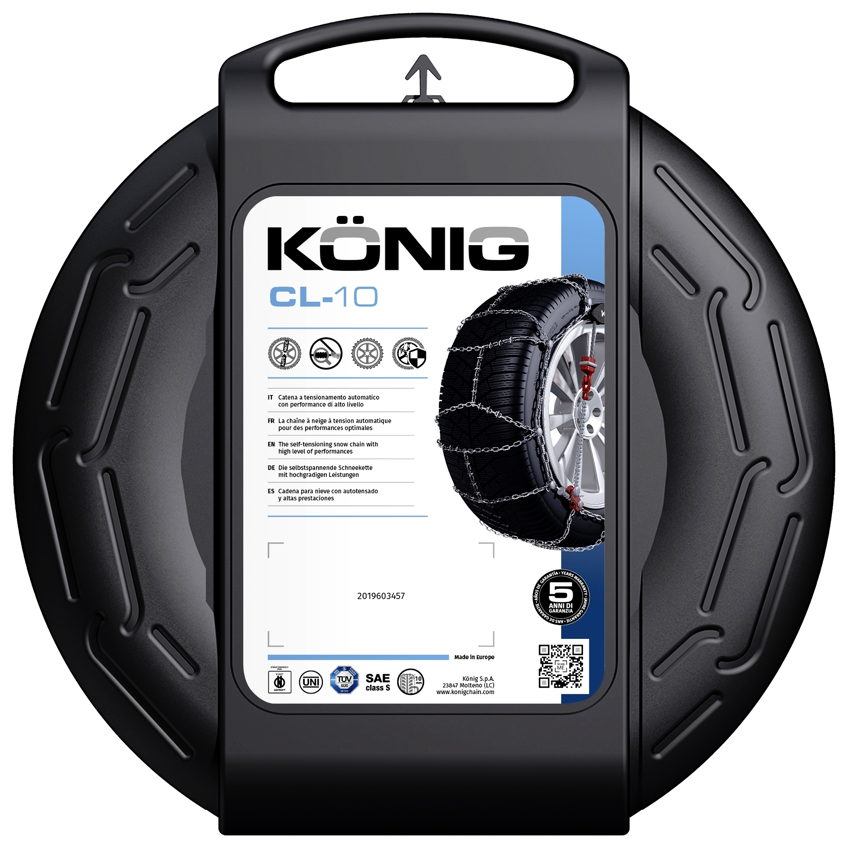 König CL-10 Schneekette Größe 90