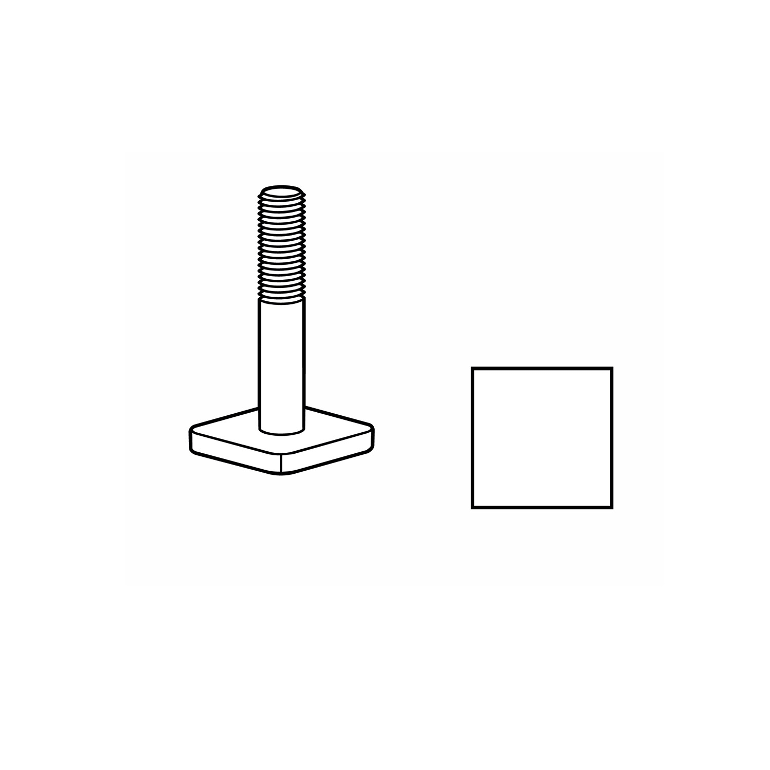 4 pcs T-screw Hull-a-Port&Pro