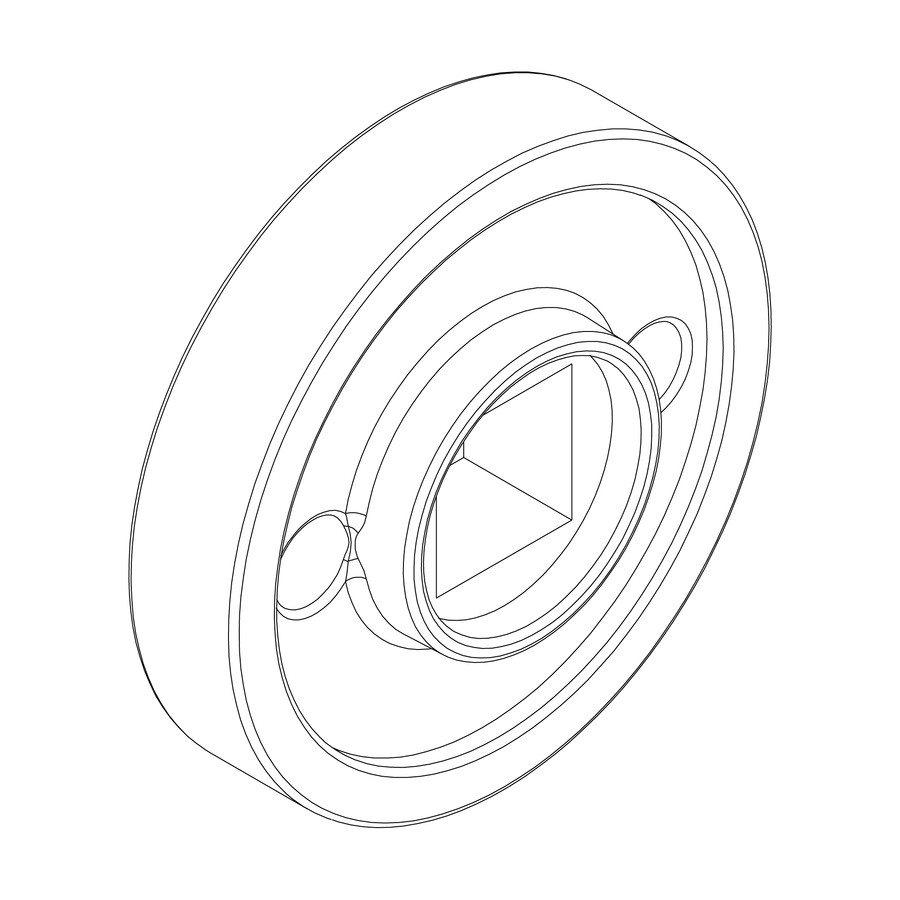 Thule Plastic Disc / Plastik Scheibe für Lift 50mm - Thule Boxlift 571+572