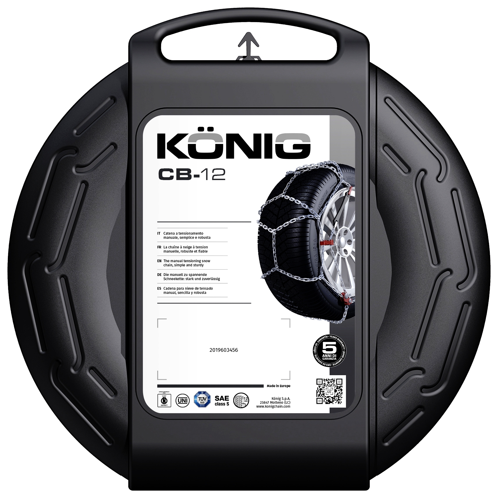 König CB-12 Schneekette 035