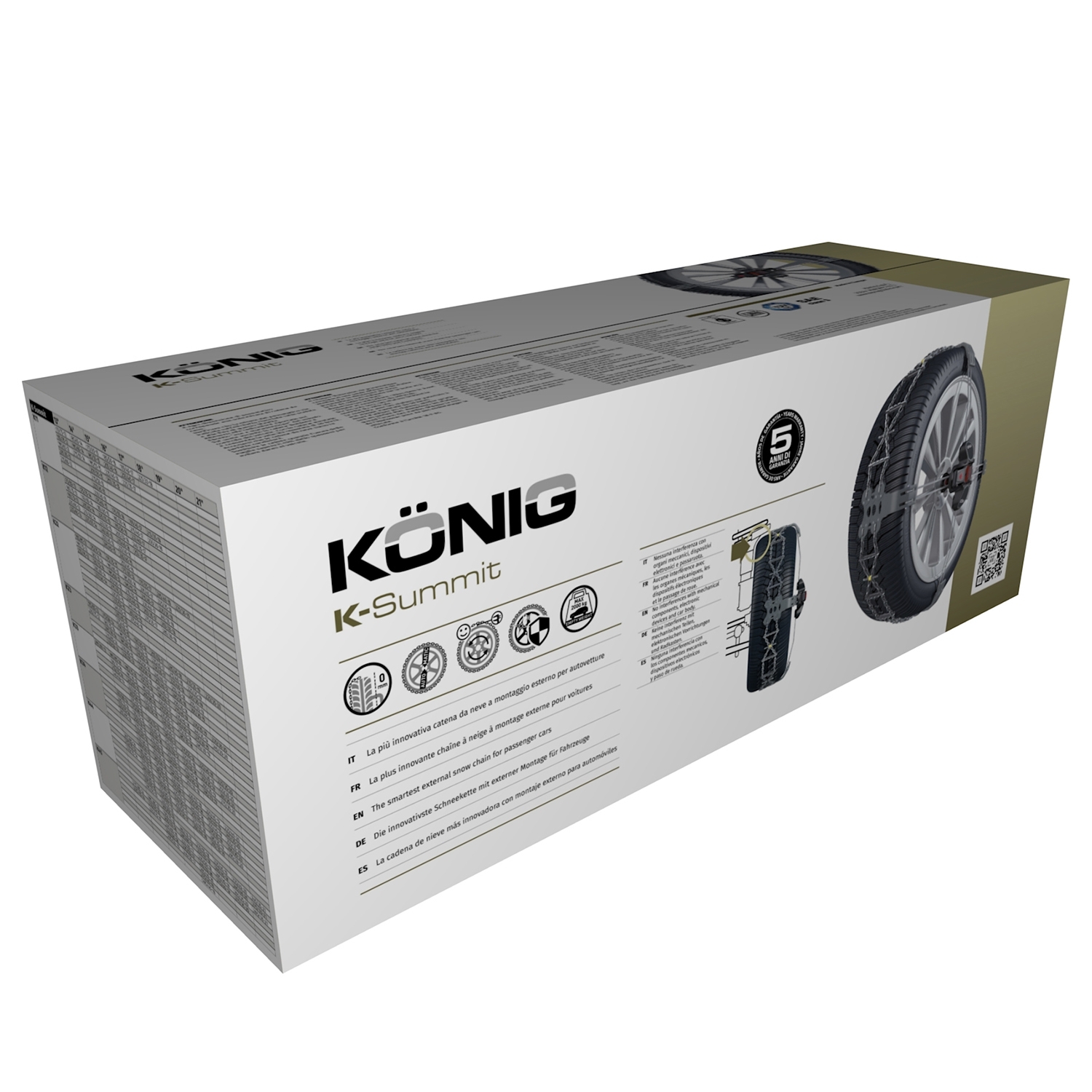 König Schneekette K-Summit K22