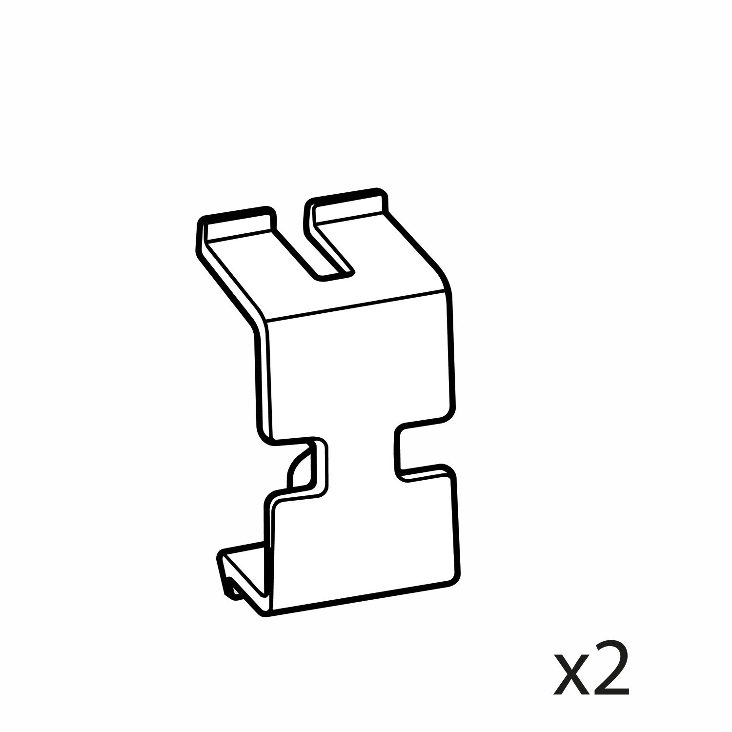 Lamp attachment clip