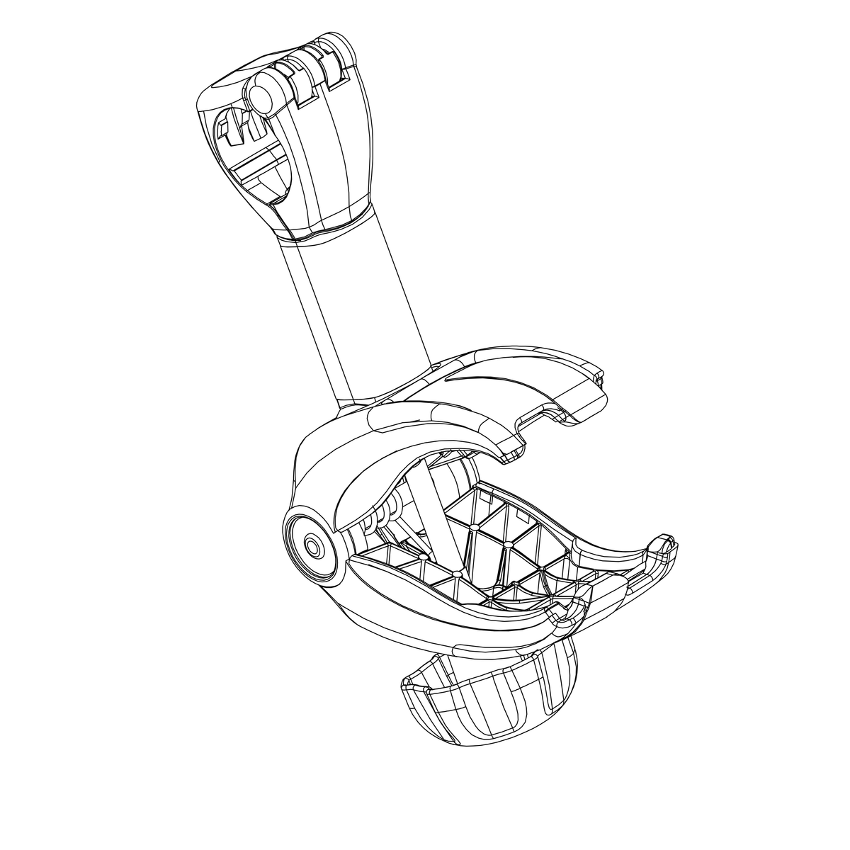 Bike arm 2 L Knob -08