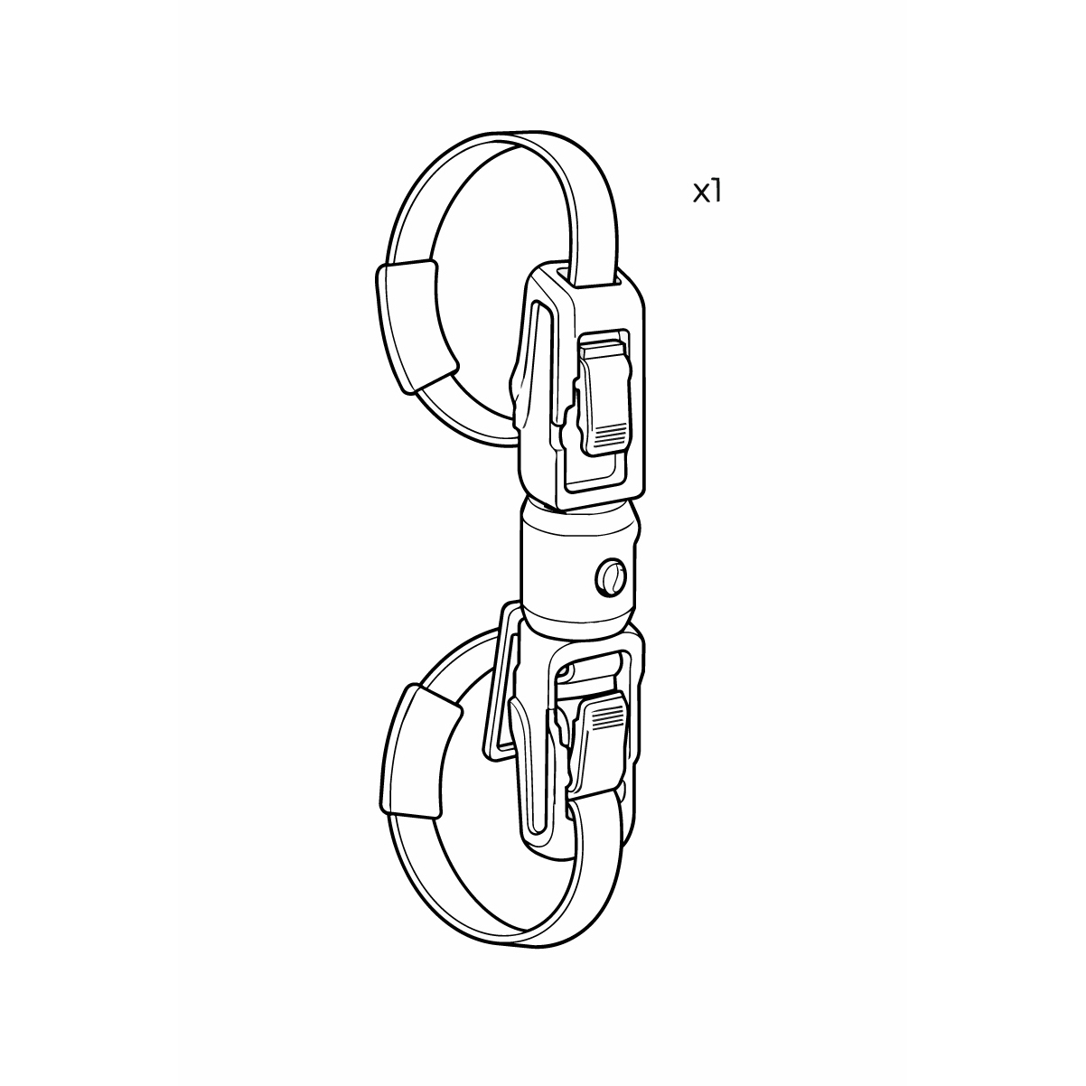 Bike arm, bike-to-bike