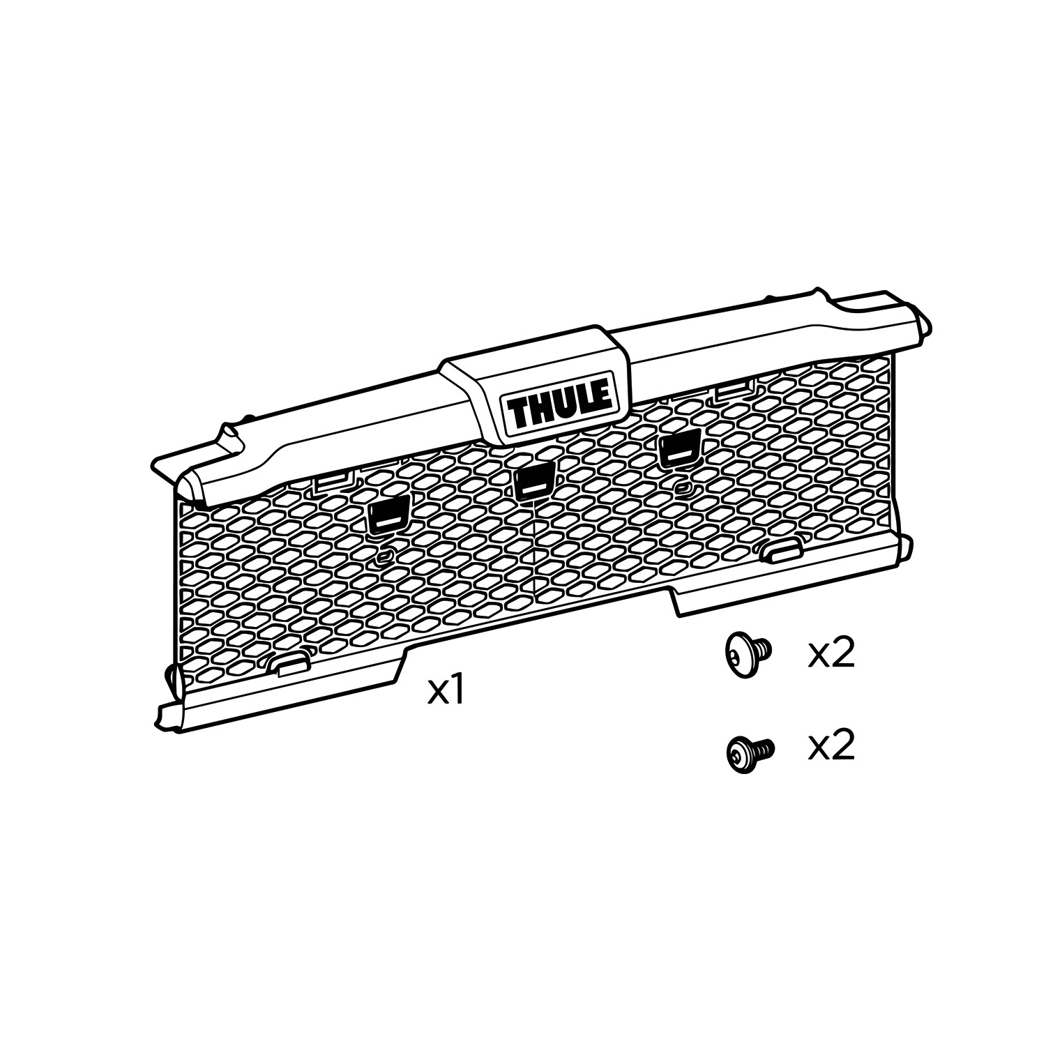 Number plate holder