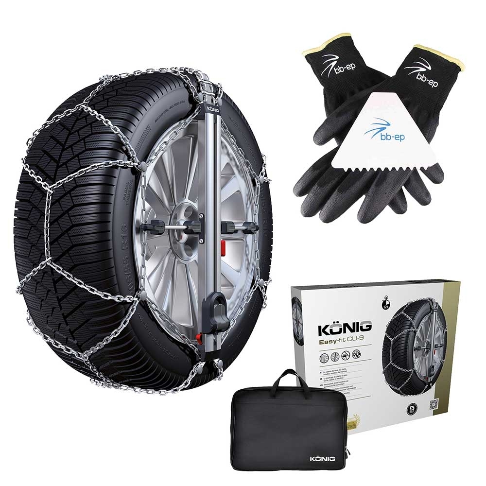 Schneekettenset f. Infiniti G35-37 (2003) 235/45 R18