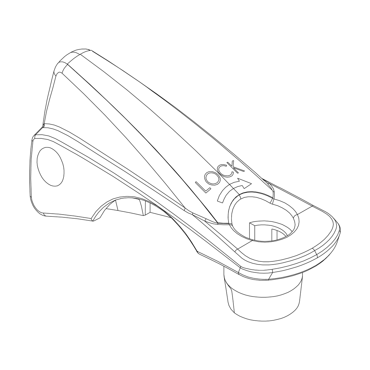 Buckle with lock