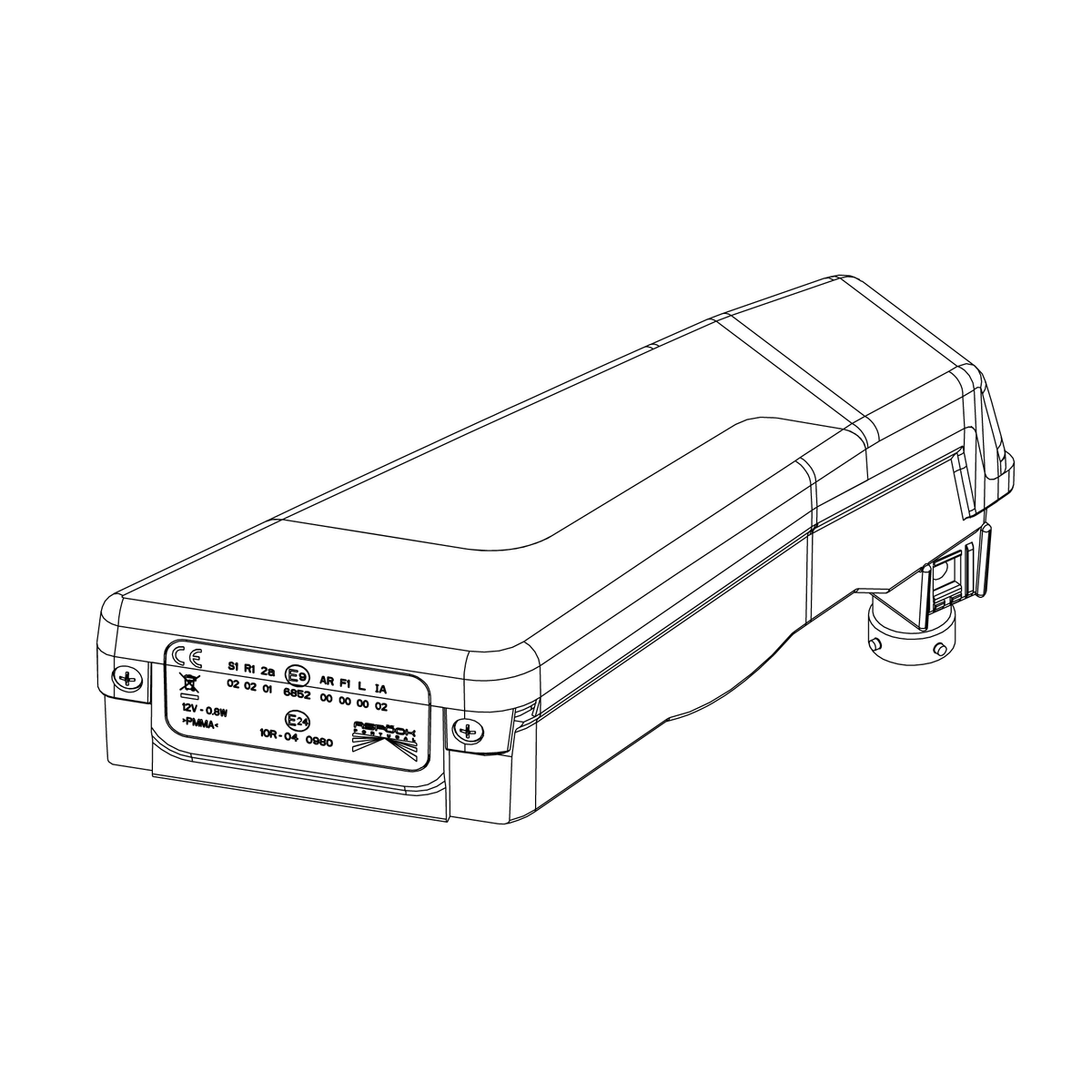 Lampe rechts EasyFold XT 933