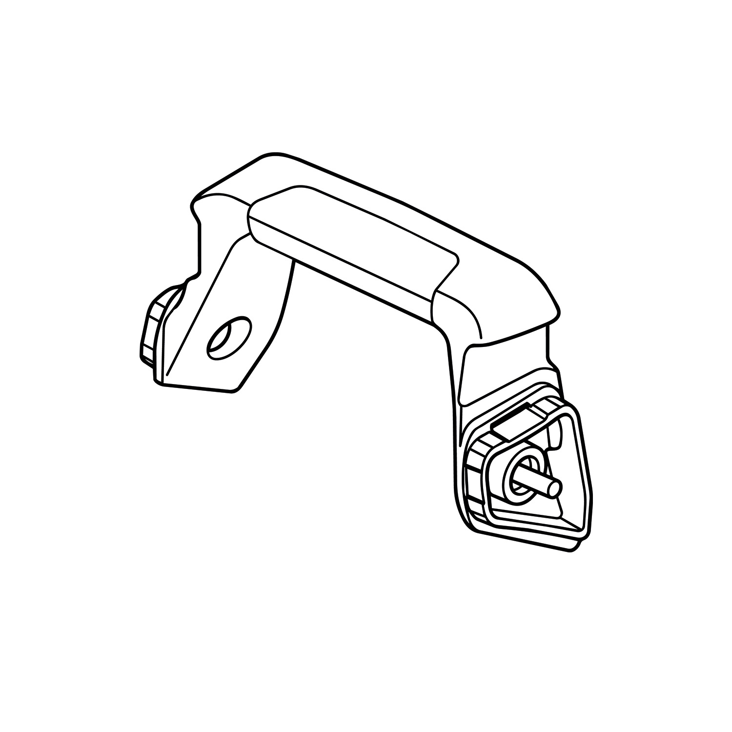 Wheel tray handle (19 cm)